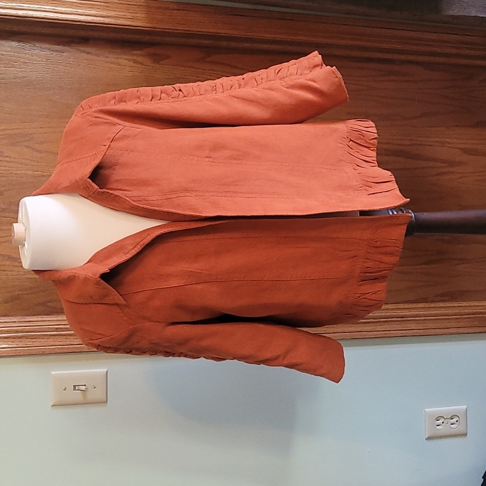 Burnt orange jacket - Picture 1 of 11